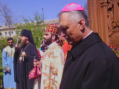В Армянских церквях Украины отслужили Литургию по жертвам Геноцида армян. 